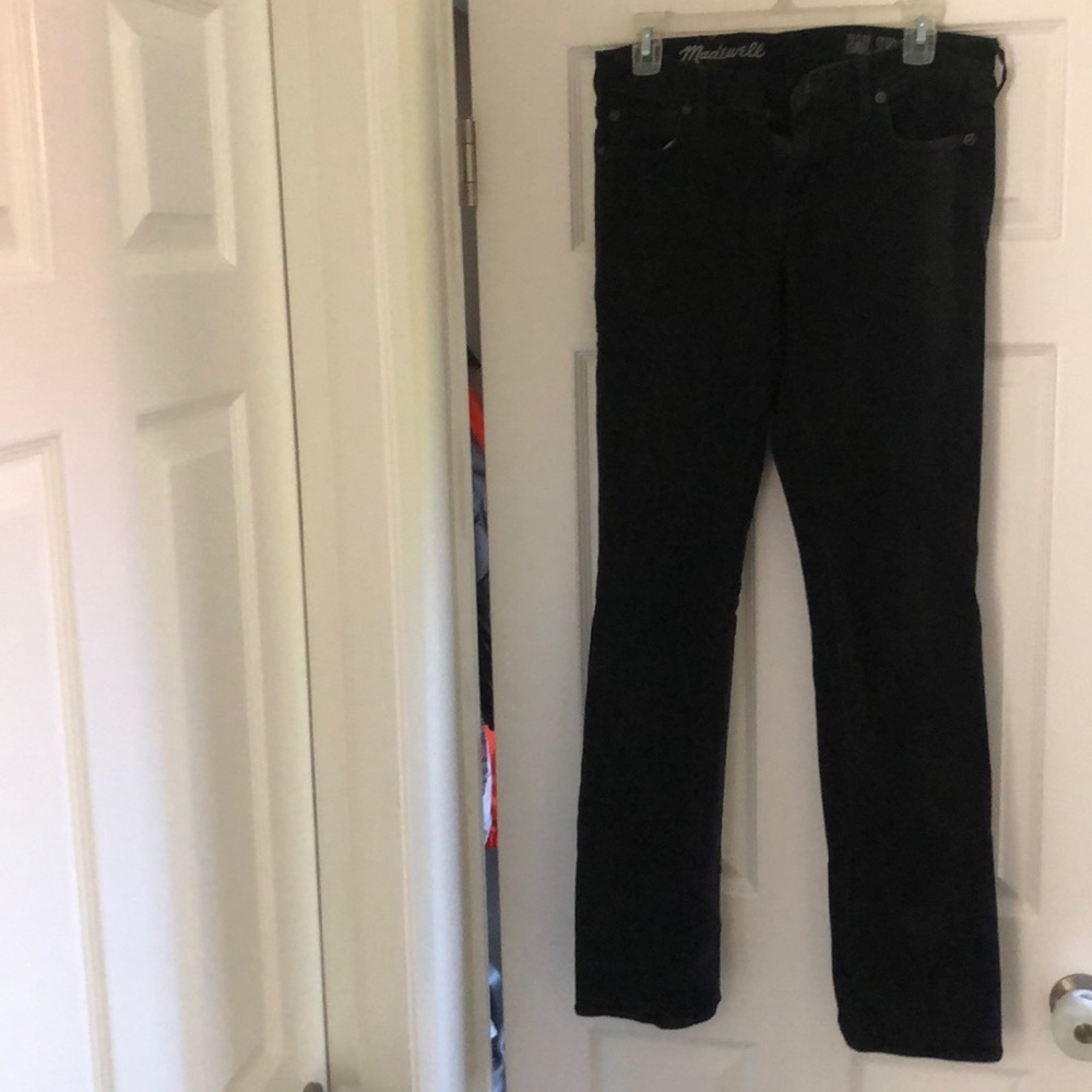 Madewell Black Rail Straight Jeans